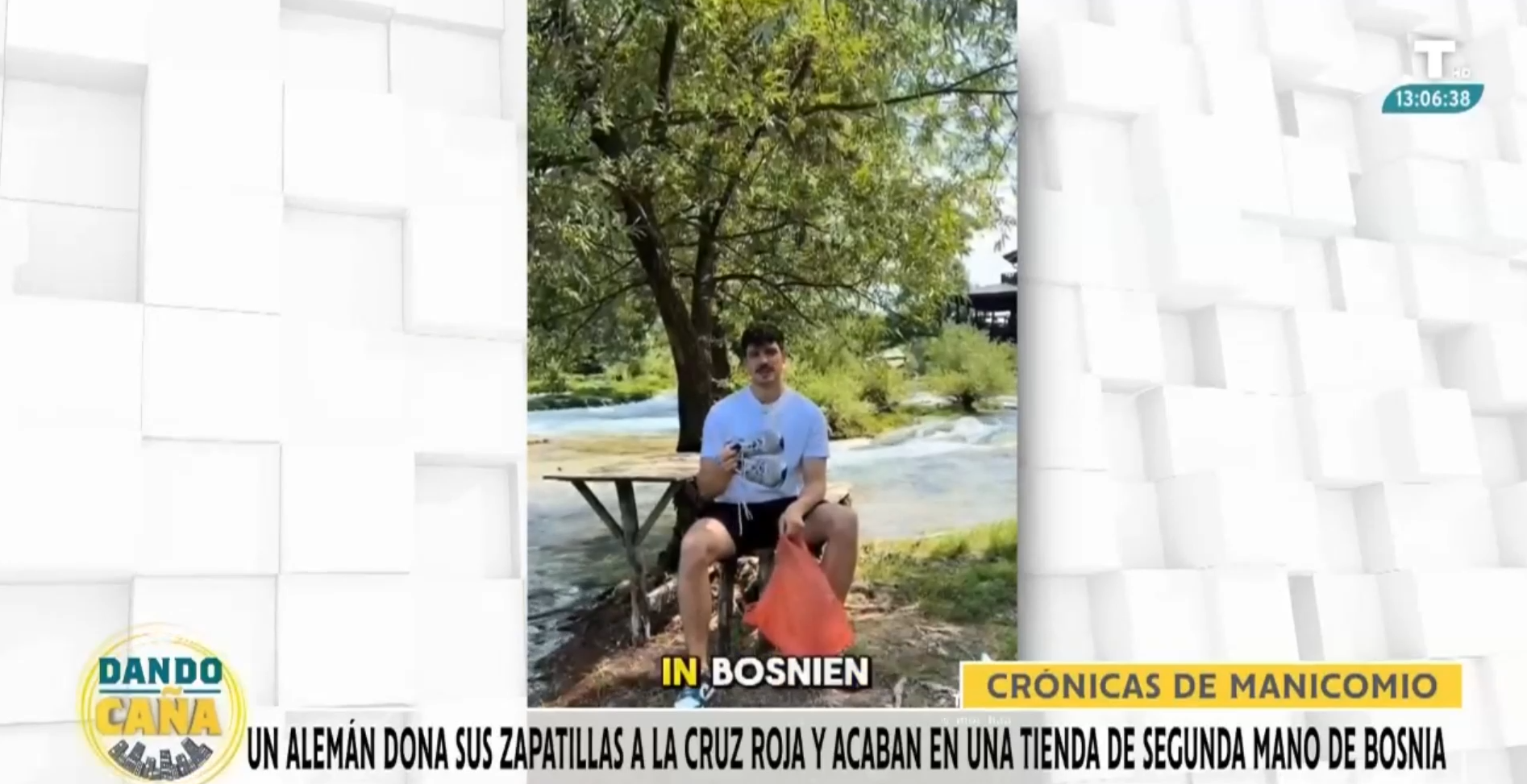¡Cruz Roja, al descubierto! Un hombre dona unas zapatillas y terminan en una tienda de Bosnia