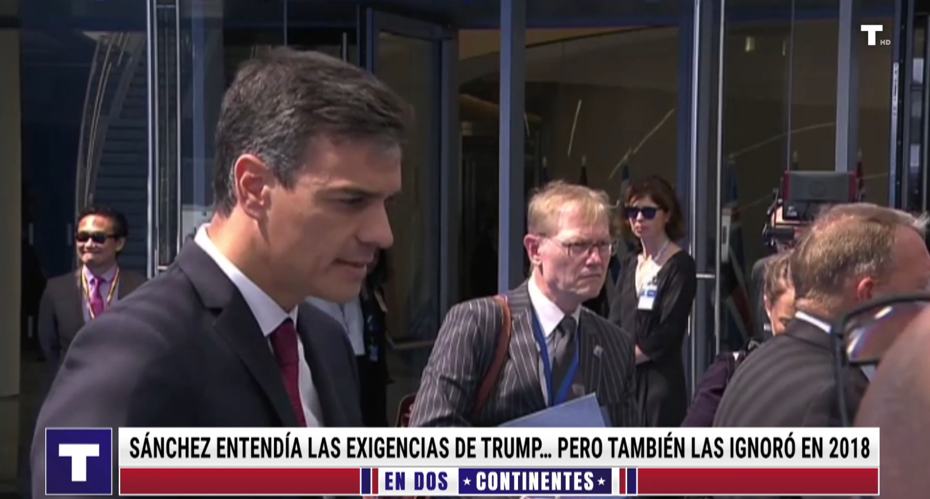 Sánchez ya se negó a Trump y la OTAN… en 2018
