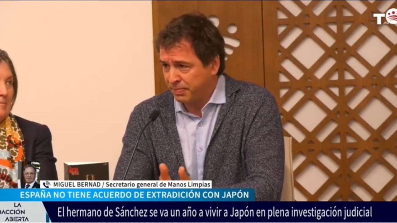 El HERMANO de SÁNCHEZ se va a JAPÓN. Manos Limpias: «Vamos a solicitar una vistilla para la retirada de su pasaporte»