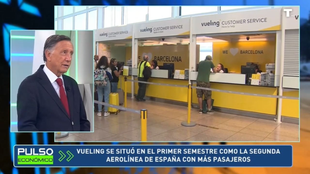 Vueling se situó en el primer trimestre como la segunda aerolínea en España con más pasajeros