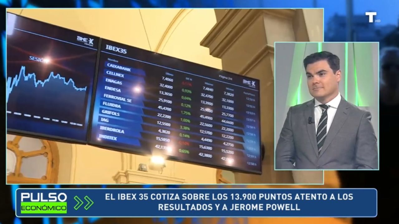 El Ibex 35 cotiza sobre los 13.900 puntos atento al posible despido de Jerome Powell