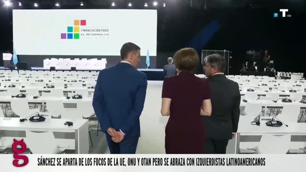Sánchez se pone para la foto con los izquierdistas hispanoamericanos más radicales