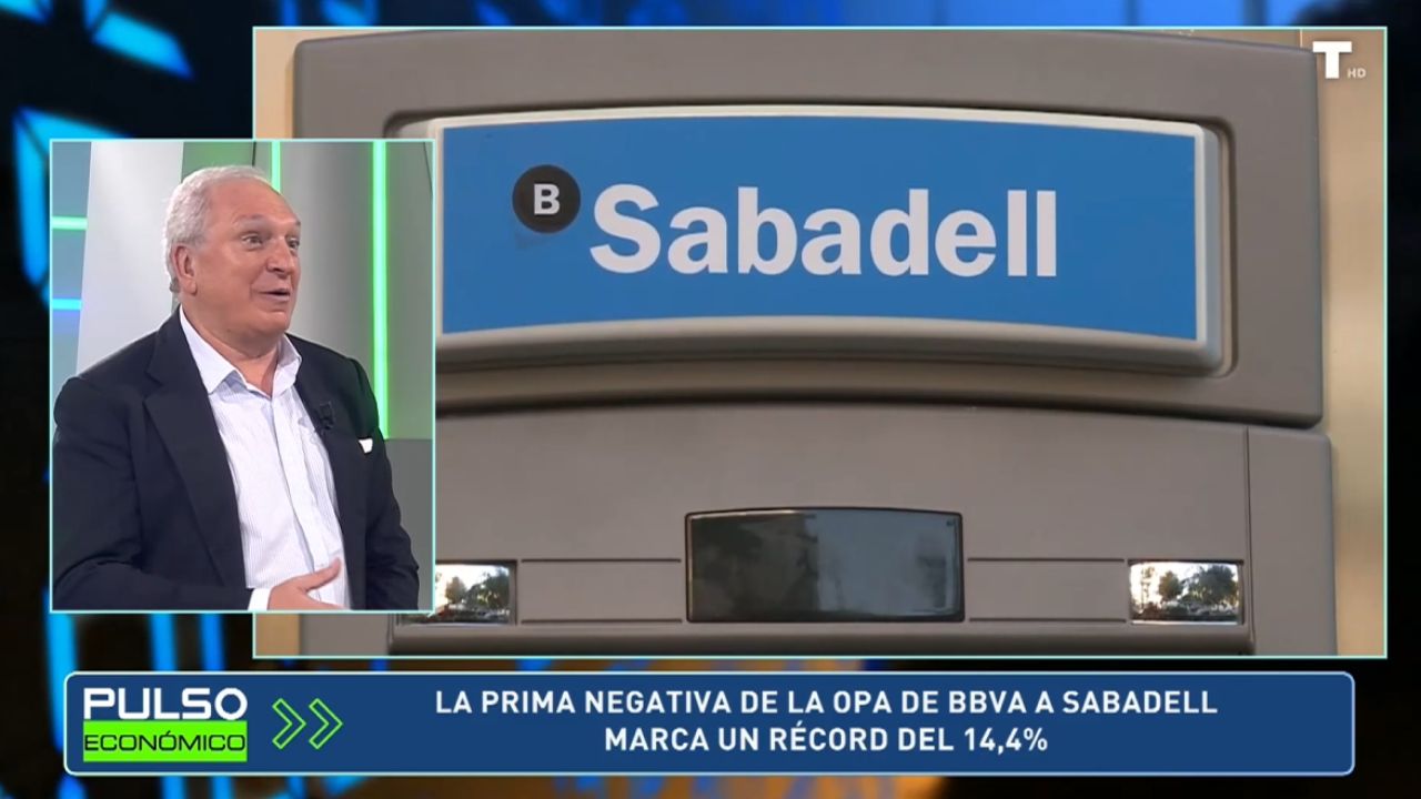 Récord del 14,4%, la prima negativa de la opa del BBVA al Sabadell