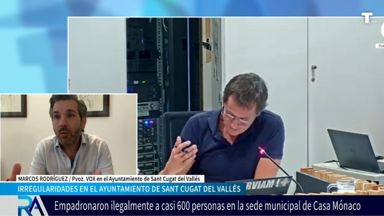VOX consigue eliminar del padrón a 4.000 personas registradas irregularmente en Sant Cugat del Vallés