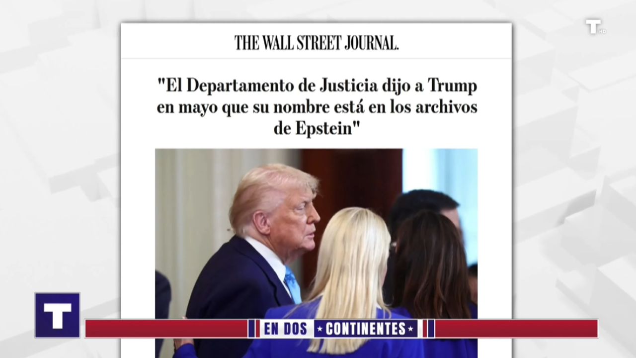El Wall Street Journal acusa a Trump de estar en la ‘Lista Epstein’