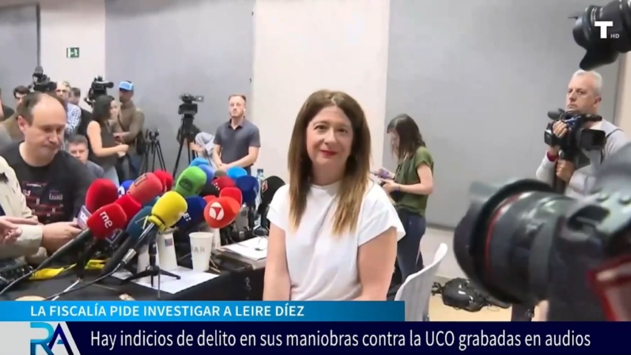 La Fiscalía pide investigar a Leire Díez por sus maniobras contra la UCO grabadas en los audios