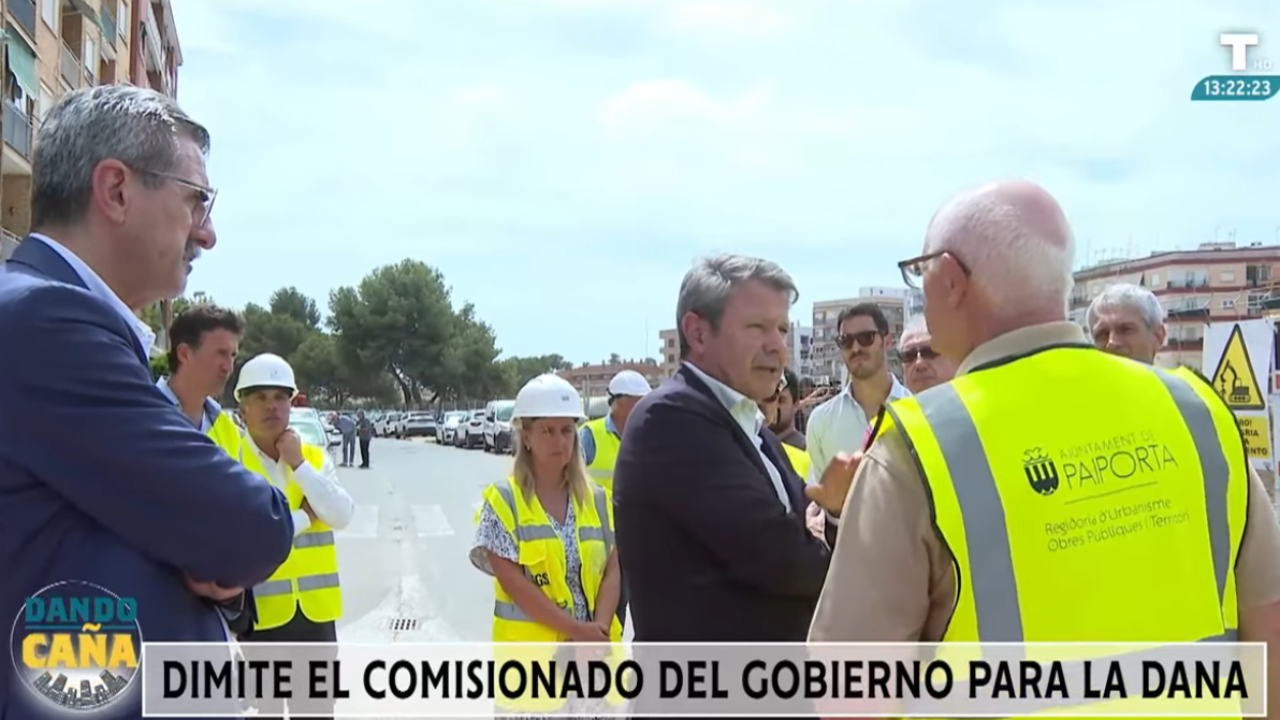 Dimite el comisionado del Gobierno para la DANA
