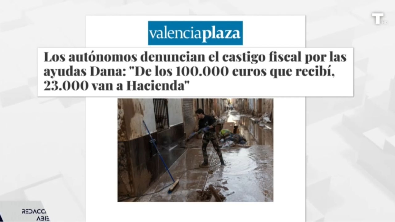 Los afectados por la DANA tienen que pagar a Hacienda por las ayudas recibidas