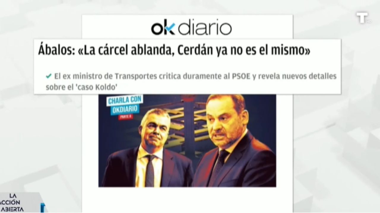 Koldo y Ábalos se enfadaban con Cerdán por el reparto de las supuestas mordidas