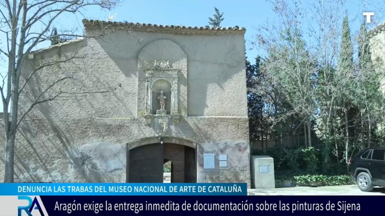 Aragón reclama al MNAC información sobre las pinturas de Sijena