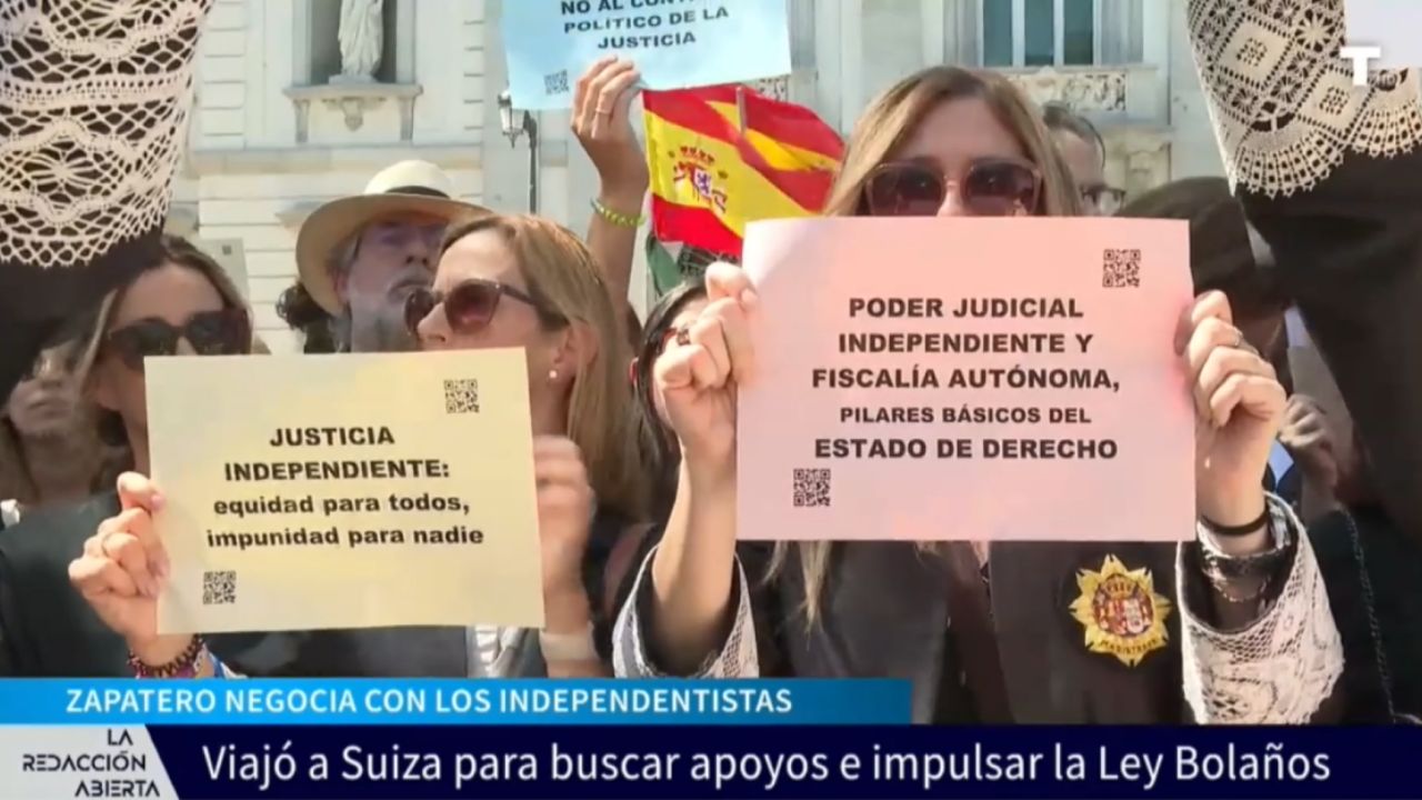 Zapatero viajó a Suiza para negociar con los independentistas la Ley Bolaños