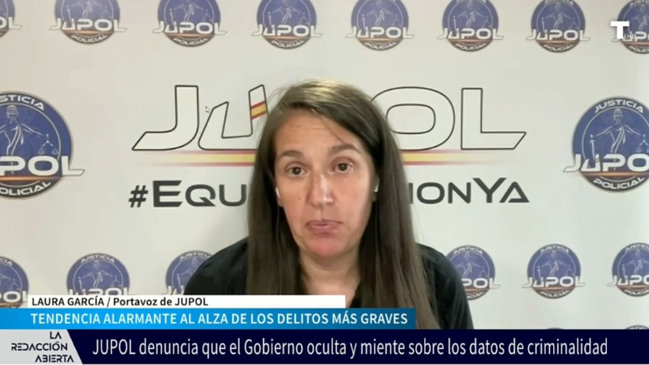 JUPOL acusa a SÁNCHEZ de MENTIR sobre los datos de CRIMINALIDAD