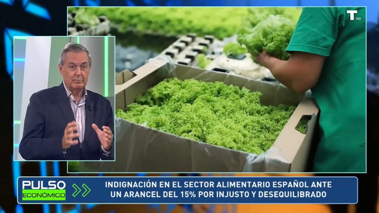 Juan Iranzo sobre el arancel del 15% al sector alimentario: “Se van a reducir significativamente las exportaciones”