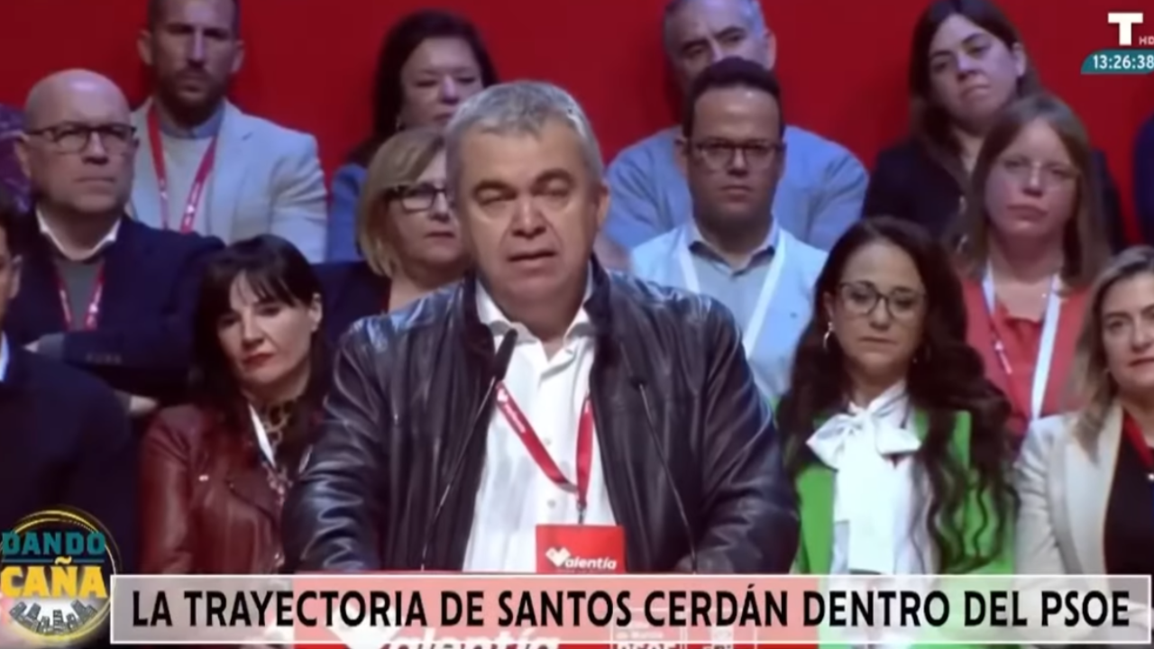 La trayectoria de Santos Cerdán en el PSOE