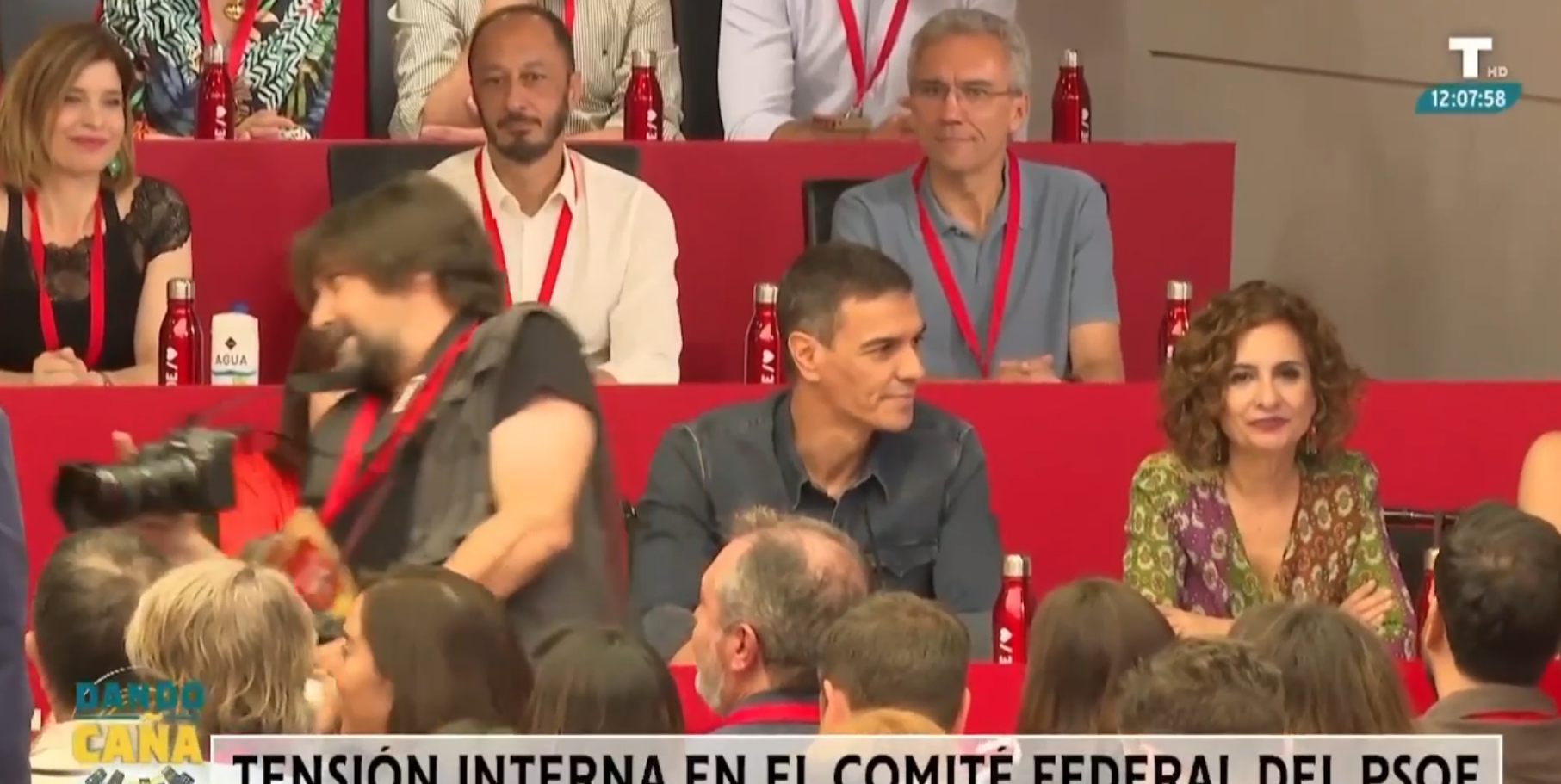 Los audios del Comité del PSOE: Page pide elecciones y Puente se revuelve llamándole «incoherente»