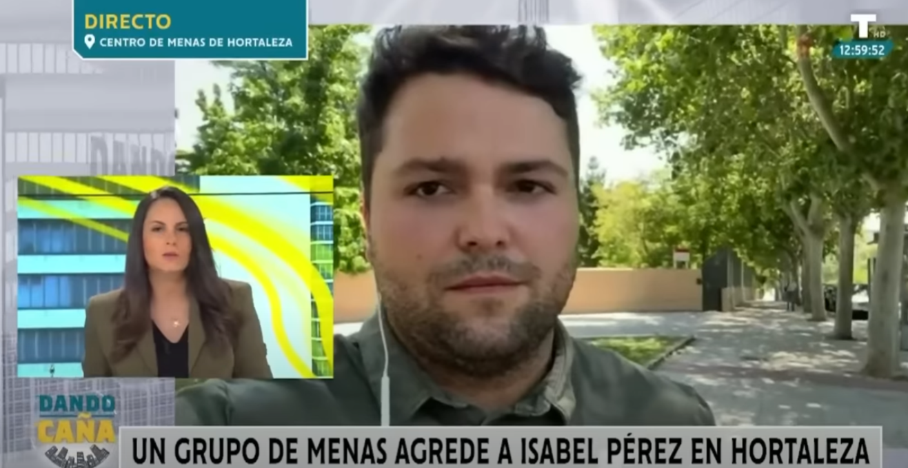 Un grupo de menas agrede a Isabel Pérez en Hortaleza