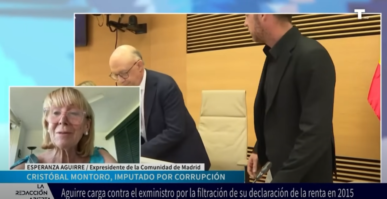 Entrevista Esperanza Aguirre | Caso Montoro: ¿corrupción y tráfico de influencias? | 18/07/25