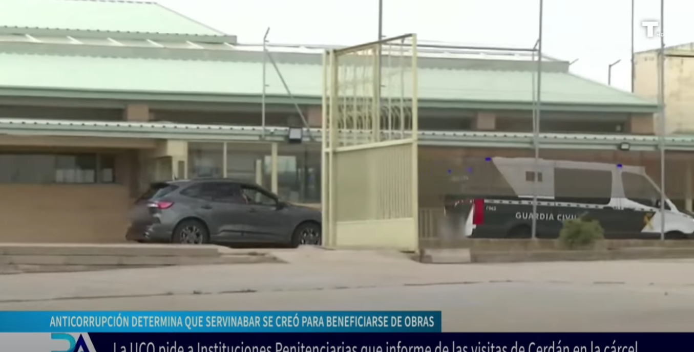 La UCO vigila de cerca a Cerdán: exige el control de todas sus visitas en prisión