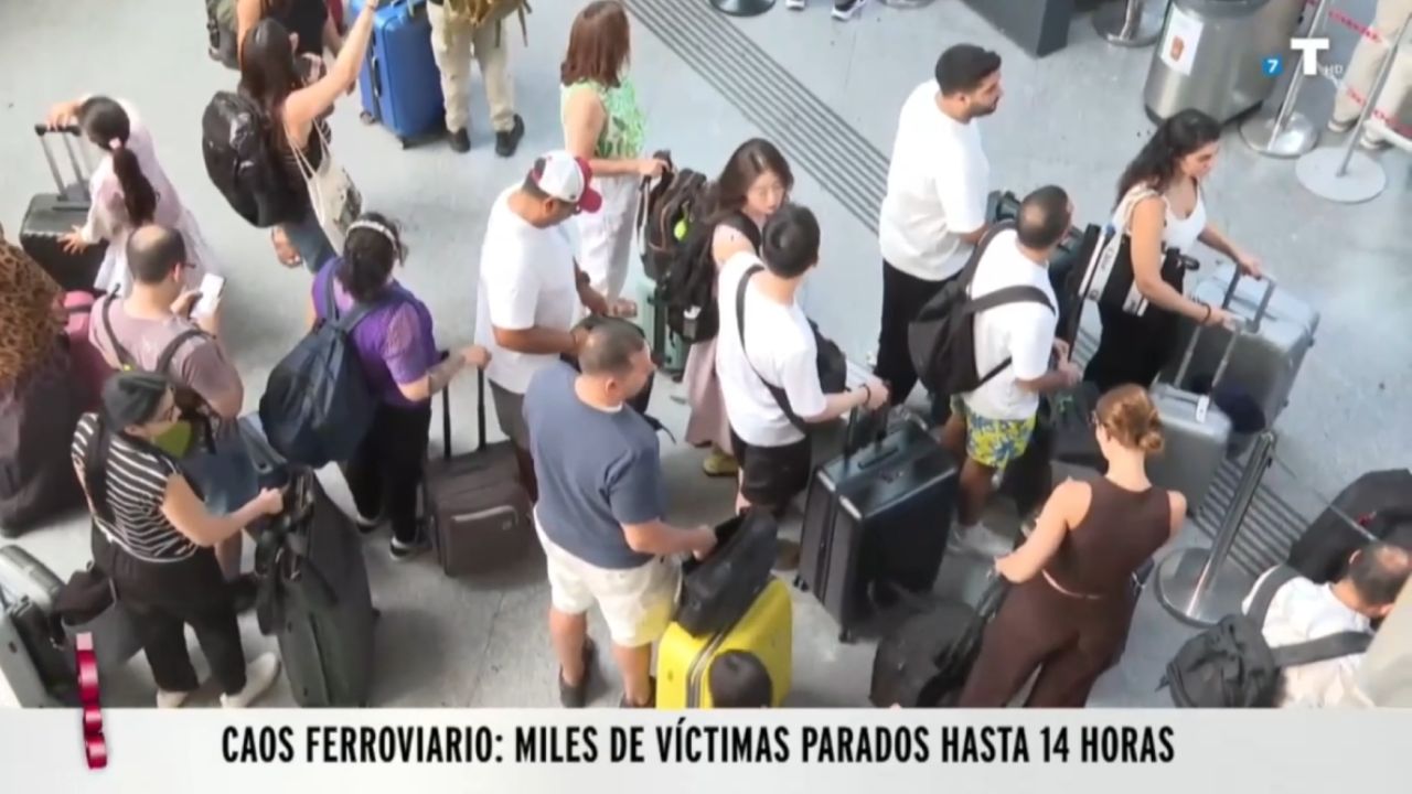Renfe está en su “mejor momento” si el objetivo es dejarnos atrapados sin aire, sin agua y sin rumbo