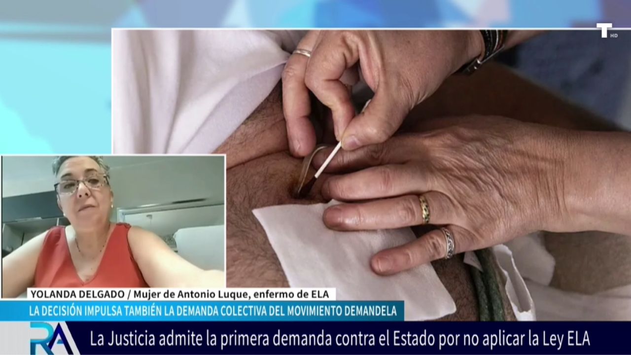 Yolanda Delgado: «El gobierno tiene dinero para todo menos para la ELA»
