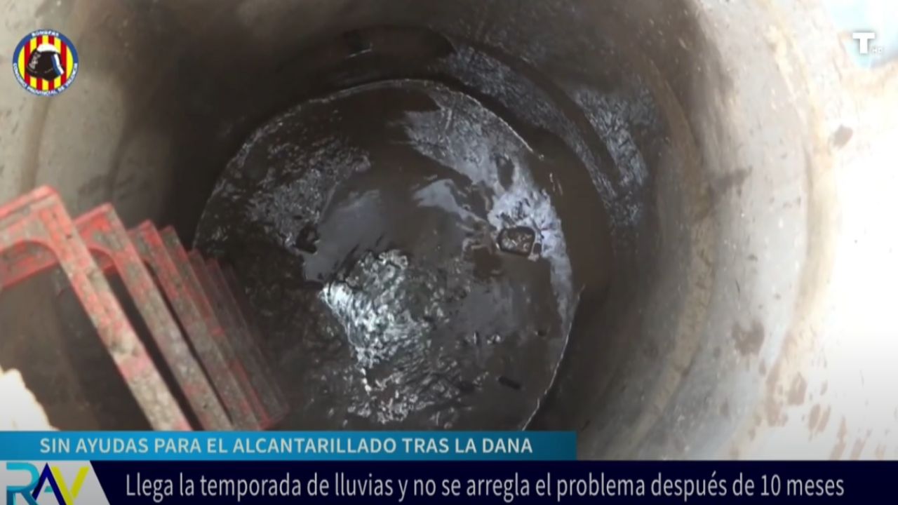 Diez meses de abandono del Gobierno: el alcantarillado sigue destrozado tras la DANA y las lluvias amenazan de nuevo a Valencia