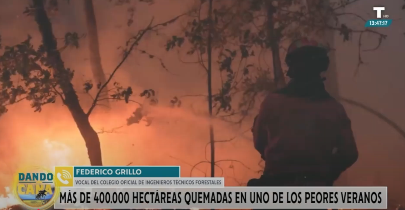 Entrevista Federico Grillo | España atrapada en un “tsunami de fuego” | 26/08/25