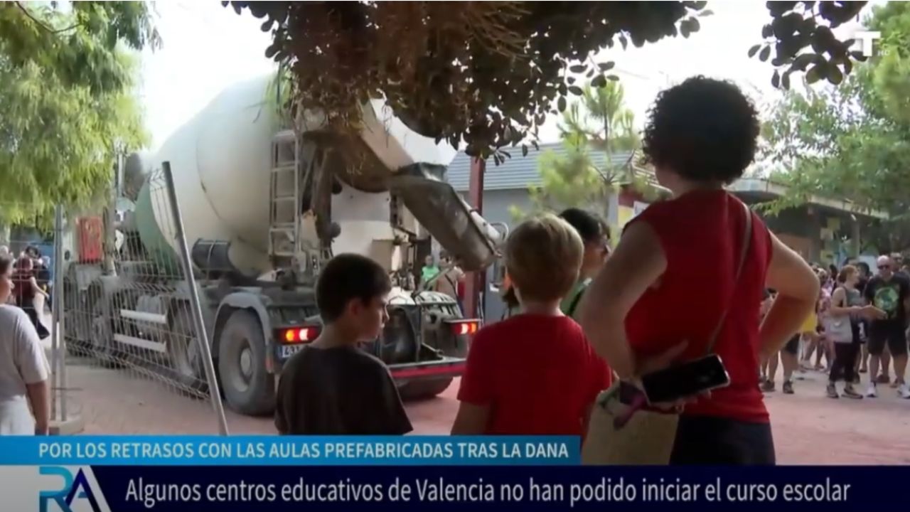Algunos centros educativos afectados por la DANA no han podido iniciar el curso escolar