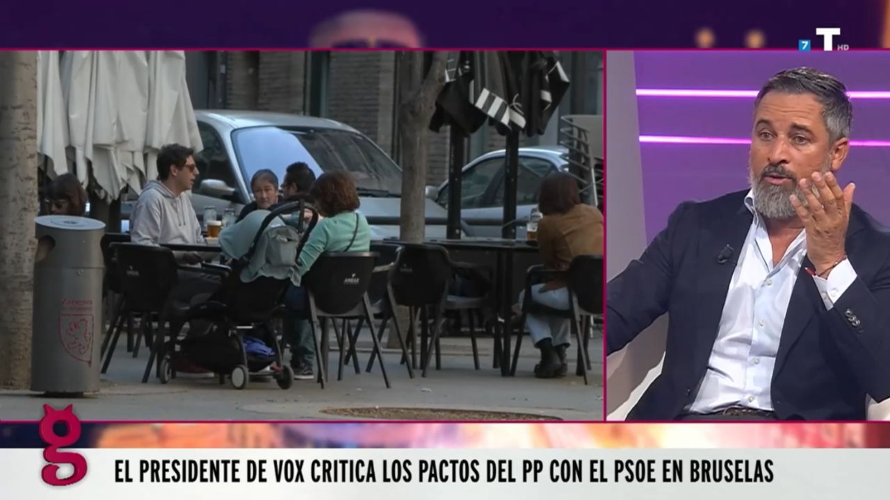Santiago Abascal: “Sánchez es un imbécil”