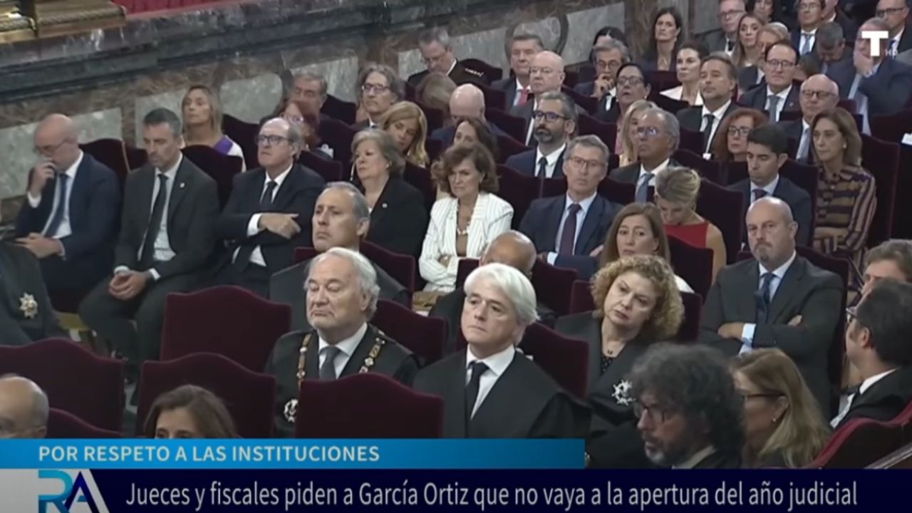 Jueces y fiscales piden al Fiscal General que NO asista a la apertura del año judicial
