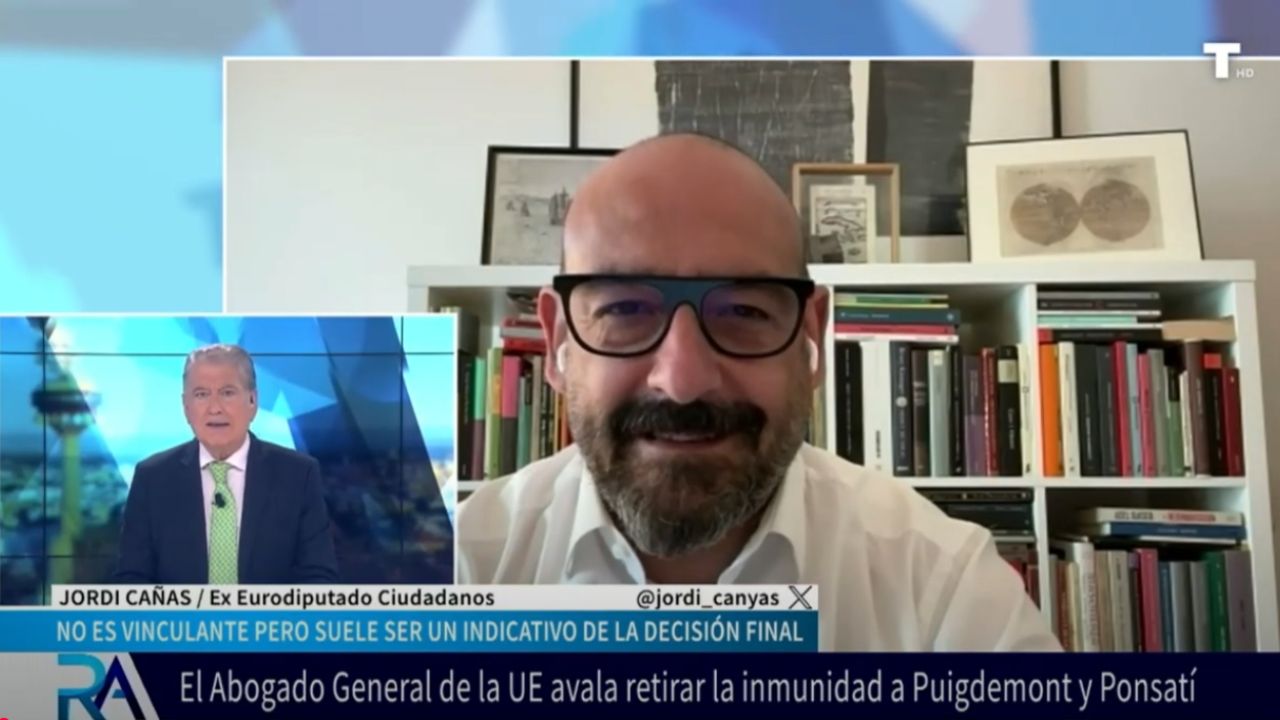 Jordi Cañas: «Los independentistas siguen gobernando en Cataluña aunque Illa sea el presidente»