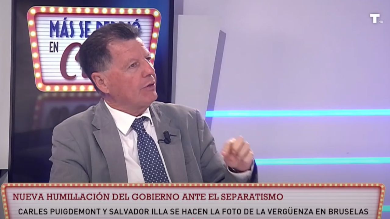 FOTO de ILLA y PUIGDEMONT. Alfonso Rojo: «Es una vergüenza como país»