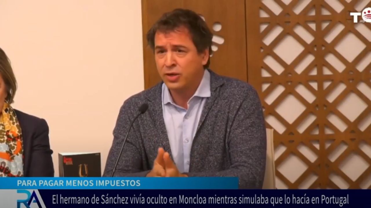 El hermano de Pedro Sánchez vivía en la Moncloa mientras tributaba en Portugal