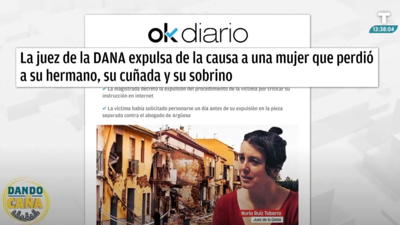 La juez de la DANA expulsa de la causa a una mujer que perdió a tres familiares