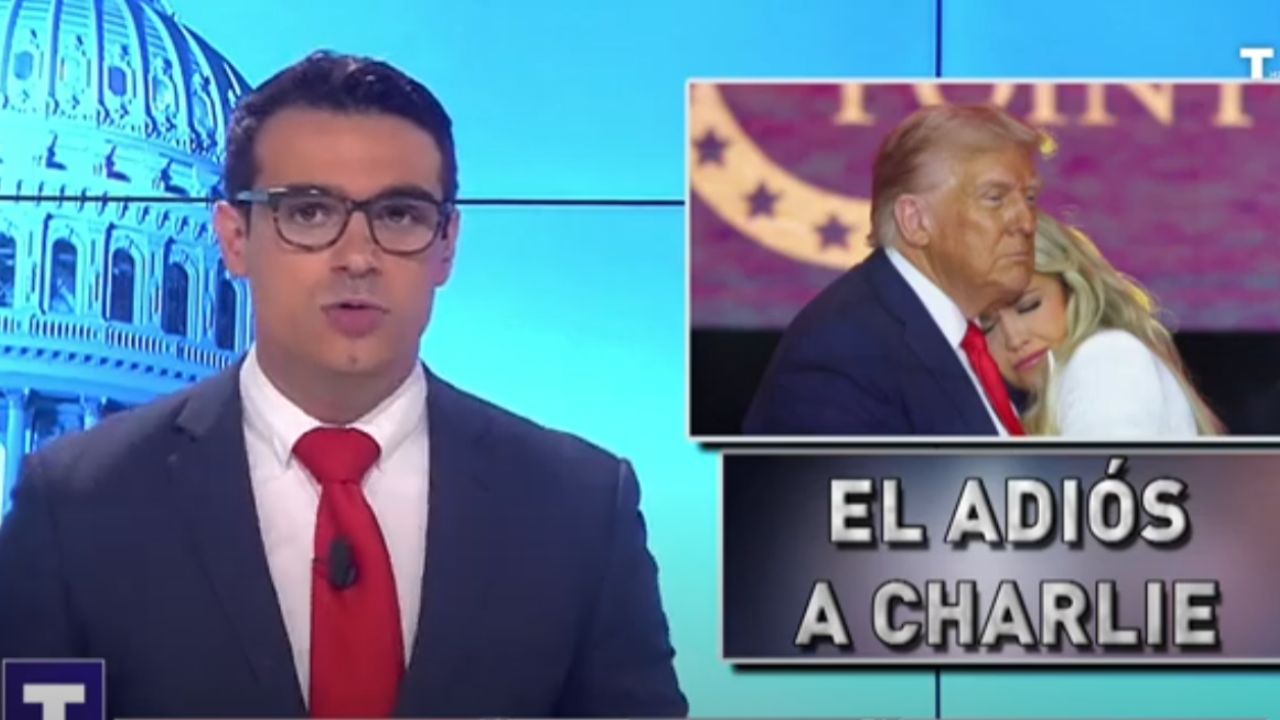 Trump y Erika dan el último adiós a Charlie Kirk