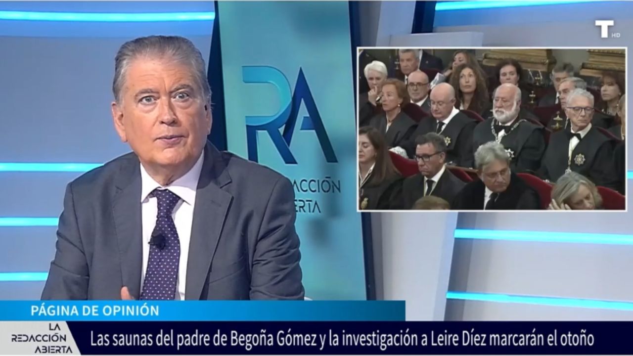 «Las saunas de Sabiniano y Leire Díez van a dar mucho que hablar» La apuesta de Horcajo sobre el «otoño caliente» de Sánchez
