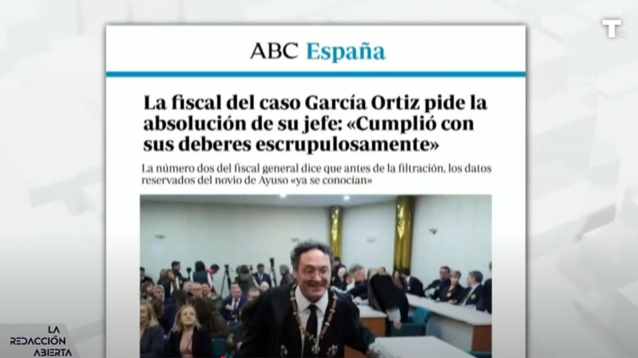García Ortiz utiliza a la Fiscalía. La fiscal del caso pide su absolución y defiende a su jefe
