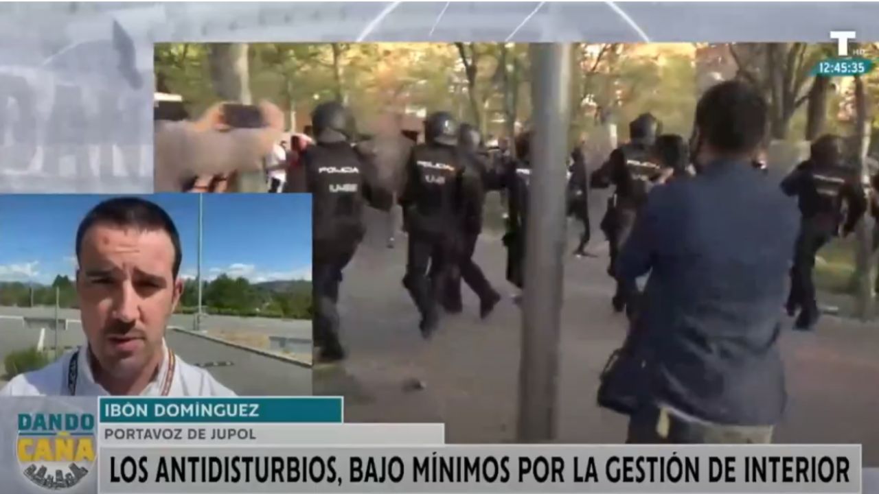 La gestión de Marlaska deja bajo mínimos a los antidisturbios