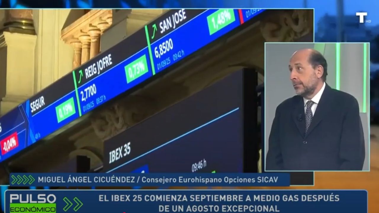 El Ibex comienza septiembre a medio gas