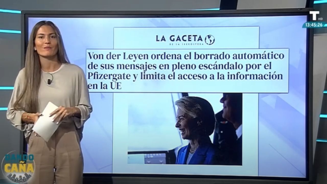 Von der Leyen ordena el borrado automático de sus mensajes 