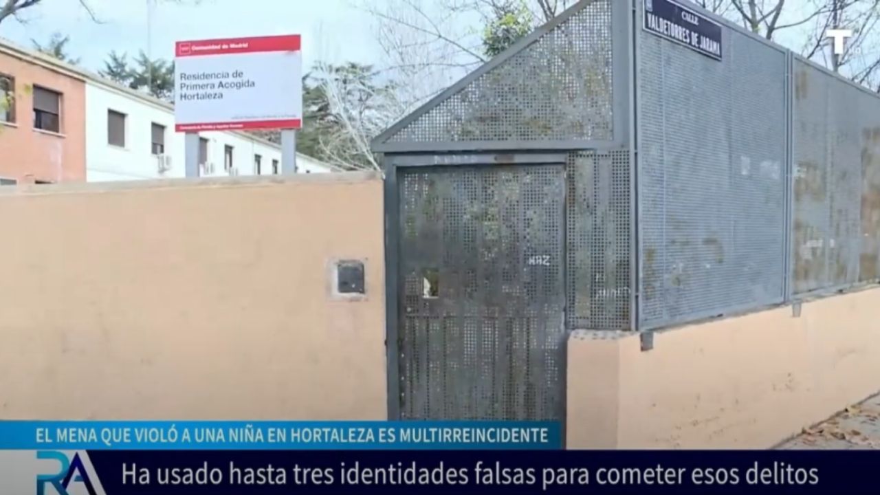 El mena que violó a la niña de 14 años en Hortaleza es un delincuente fichado por la Policía