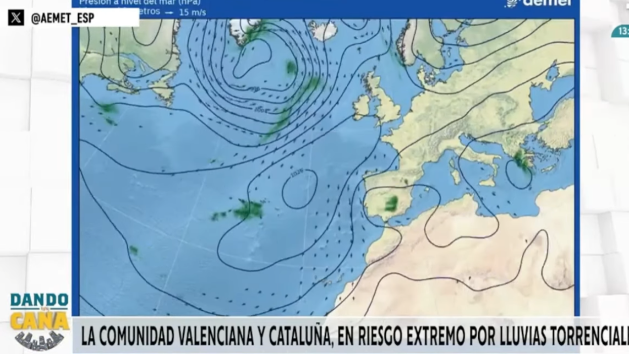 Las peores imágenes del temporal que afecta a la Comunidad Valenciana, Aragón y Cataluña