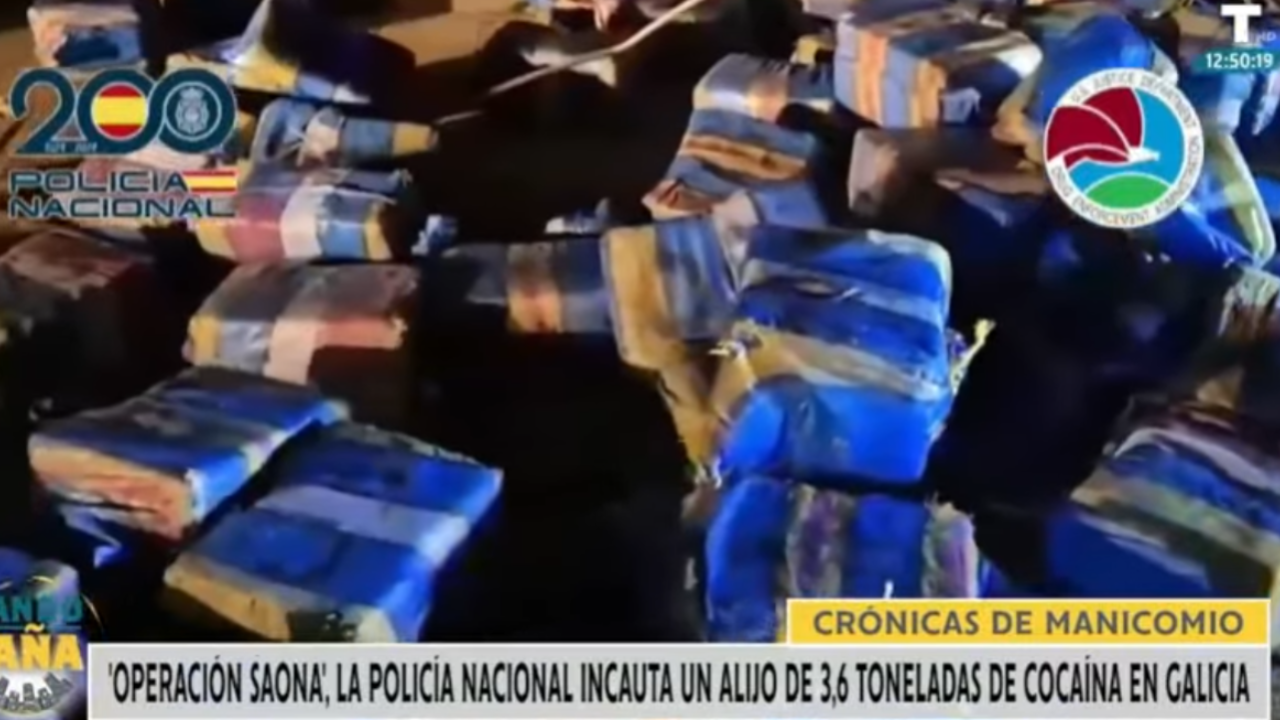 GOLPE HISTÓRICO al narcotráfico de cocaína en Galicia y continúa la sospecha en Valencia