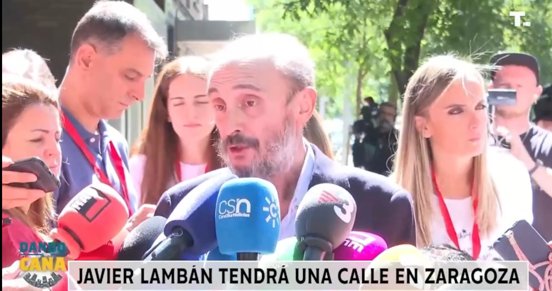 Javier Lambán tendrá una calle en Zaragoza