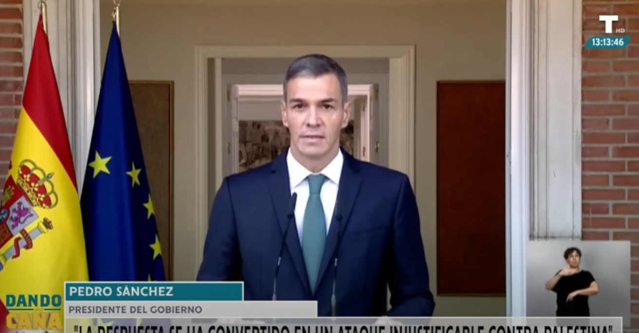 El plan de Sánchez contra Israel 