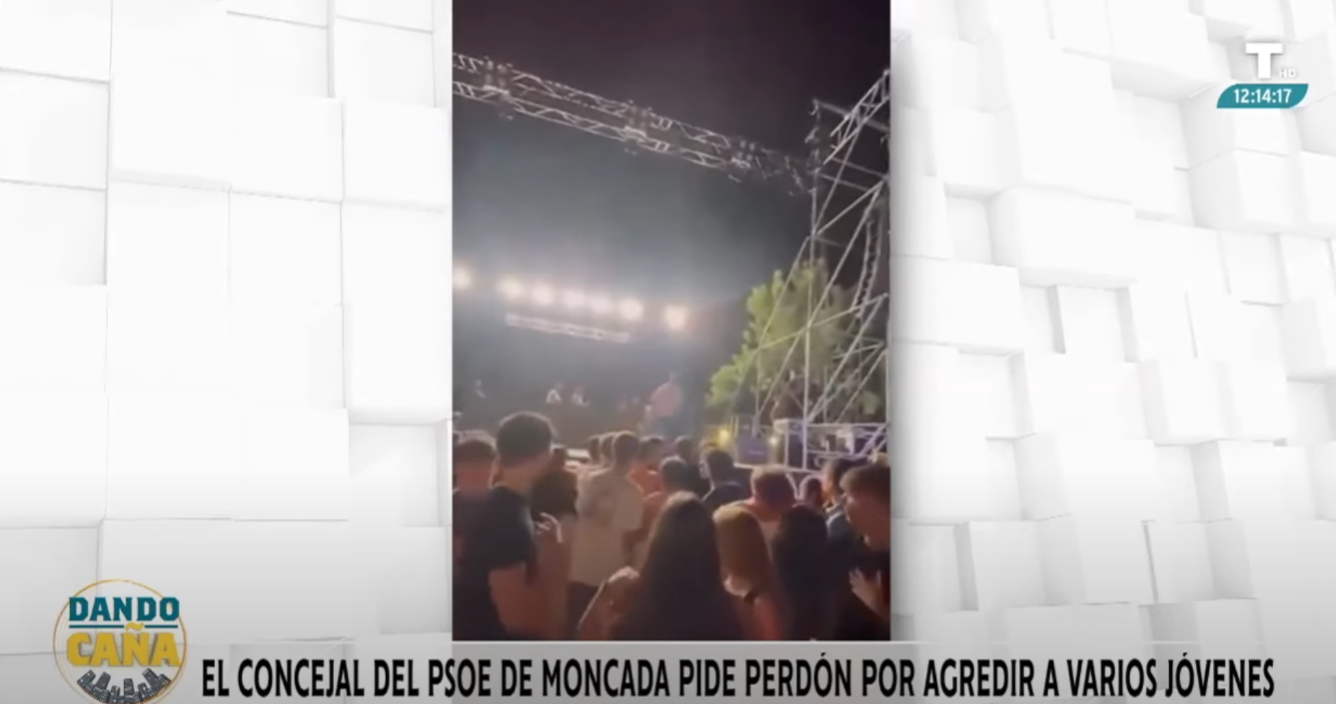 El concejal del PSOE de Moncada pide perdón por agredir a varios jóvenes durante las fiestas