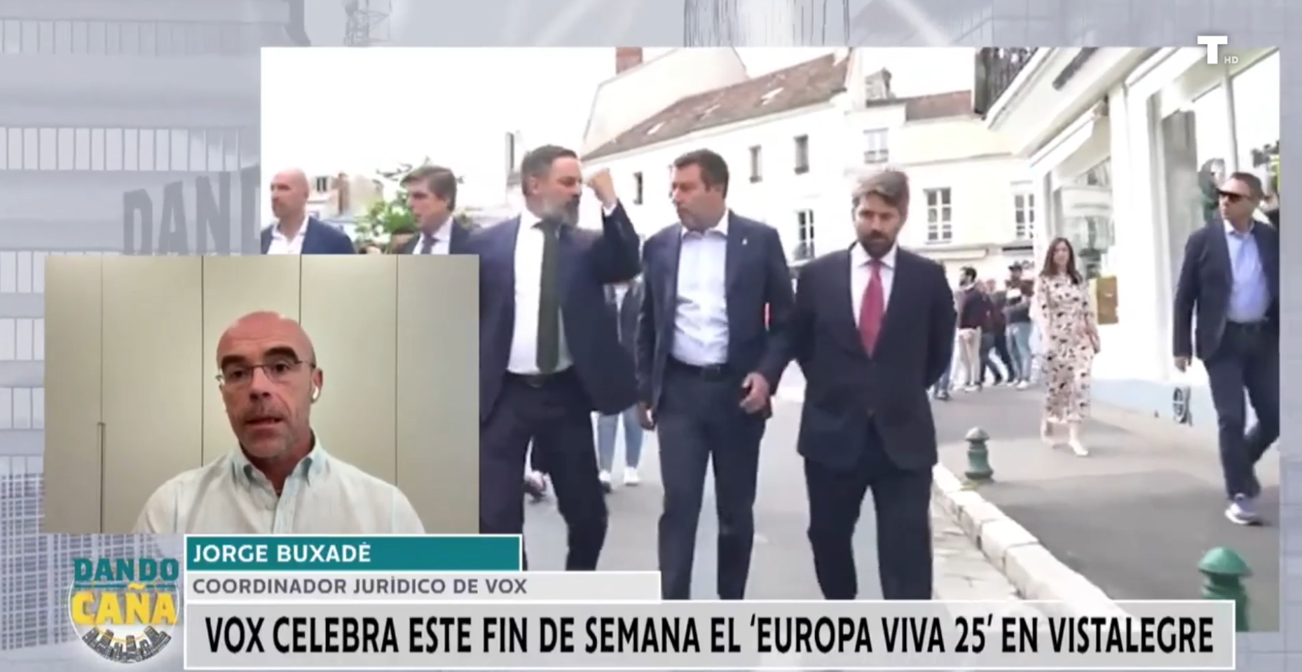 Entrevista Jorge Buxadé| VOX celebra este fin de semana el ‘Europa Viva 25’ en Vistalegre