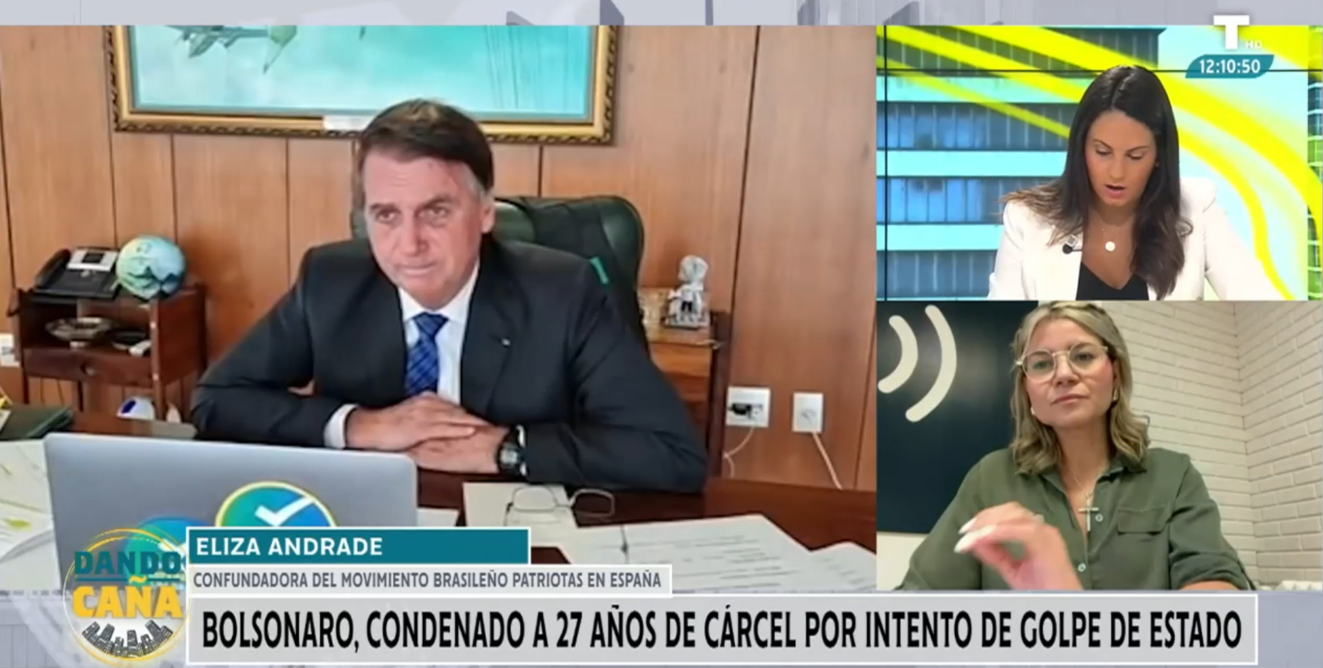 Entrevista Eliza Andrade | Los jueces que condenan a Bolsonaro fueron designados por Lula da Silva y uno es amigo suyo