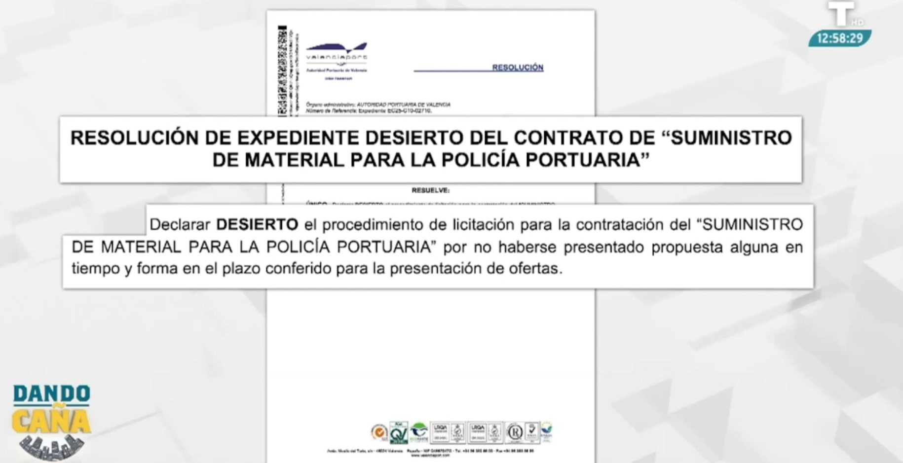 El puerto de Valencia deja a los policías sin esposas ni gas pimienta