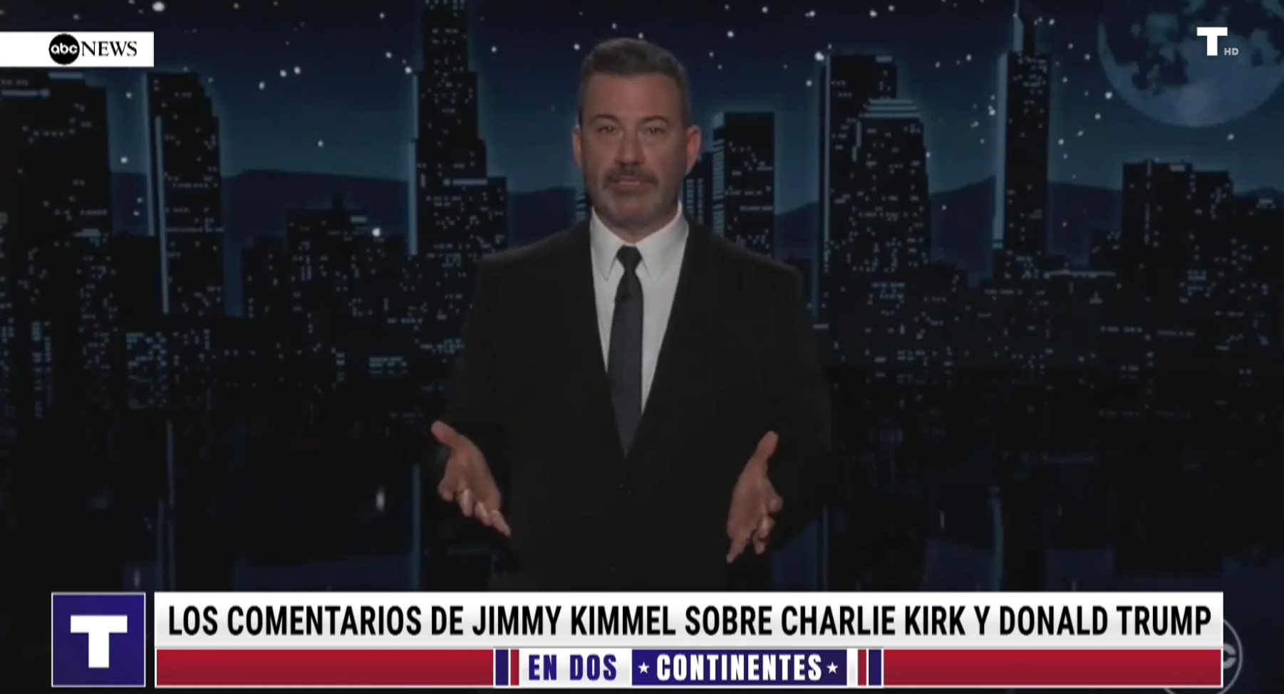 ¿Qué motivó la suspensión de Jimmy Kimmel?