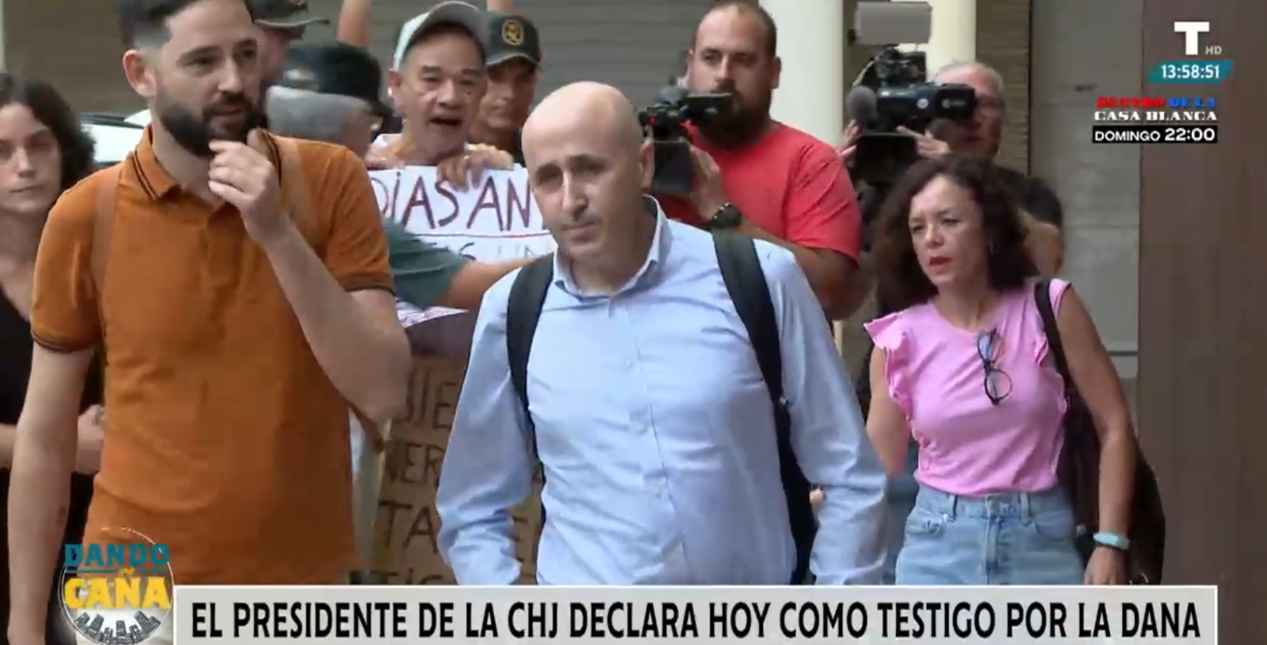 El presidente de la Confederación Hidrográfica del Júcar declara como testigo por la dana